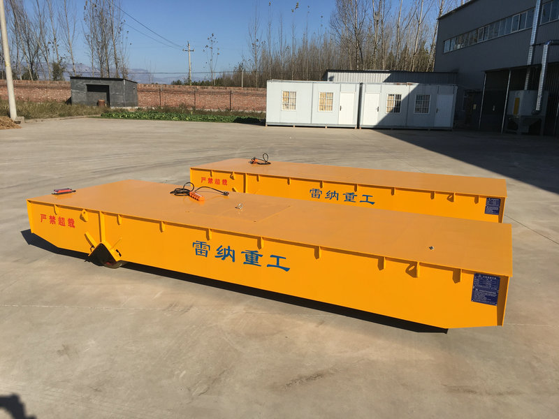 10T Akü Sürücüsü Trackless Transfer Cart