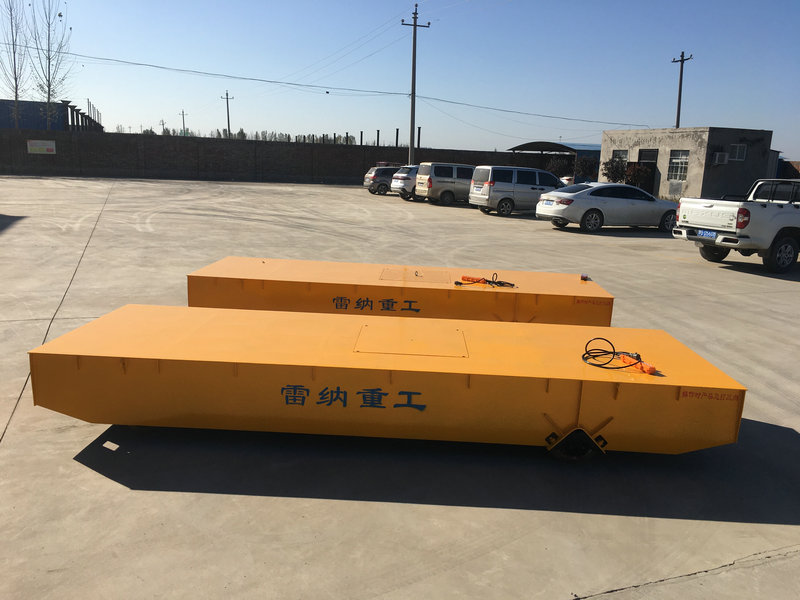 10T Akü Sürücüsü Trackless Transfer Cart