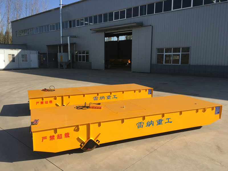 10T Akü Sürücüsü Trackless Transfer Cart