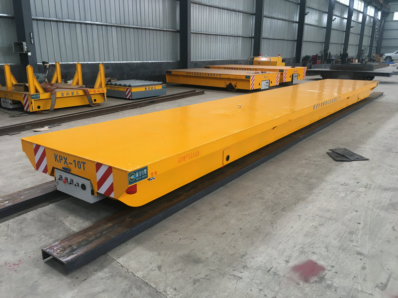 6 ton atölye malzemeleri demiryolu transfer trolley