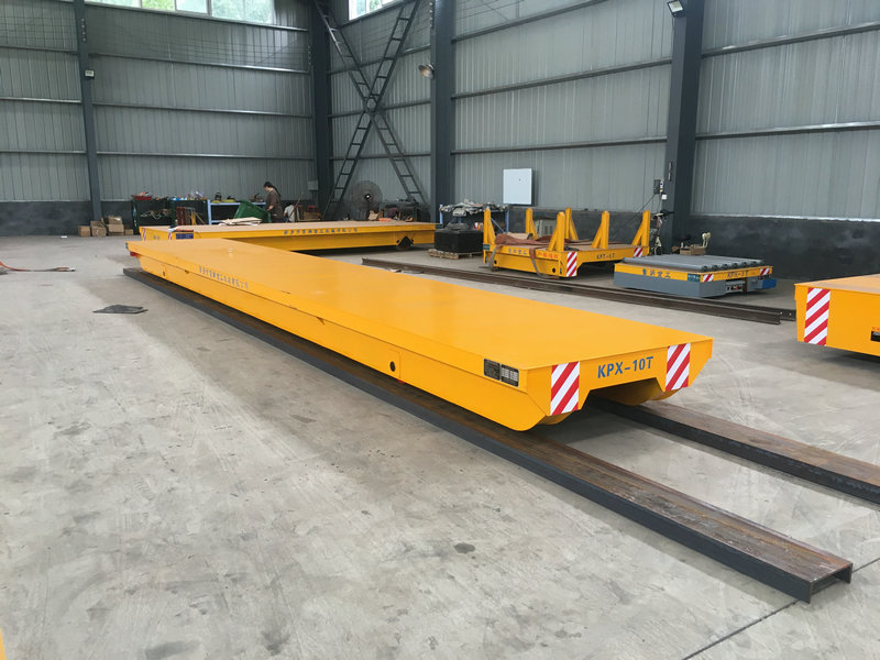 6 ton atölye malzemeleri demiryolu transfer trolley
