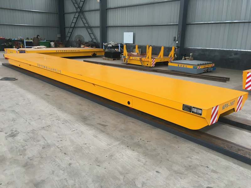 6 ton atölye malzemeleri demiryolu transfer trolley