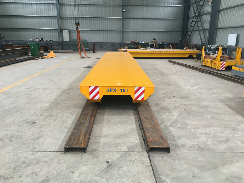 6 ton atölye malzemeleri demiryolu transfer trolley