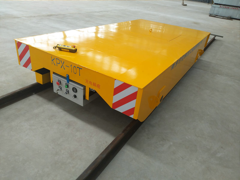 Endüstriyel 10 Ton Motorlu Demiryolu Taşıma Trolley Arabası