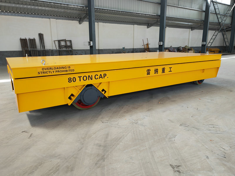 80 Ton Ağır Görevli Hidrolik Yükseltme Trackless Cart