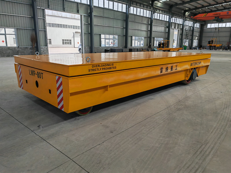 80 Ton Ağır Görevli Hidrolik Yükseltme Trackless Cart