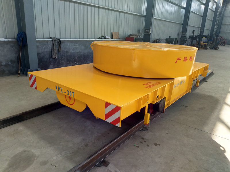 30 Ton Demiryolu Turntable Taşıma Arabası