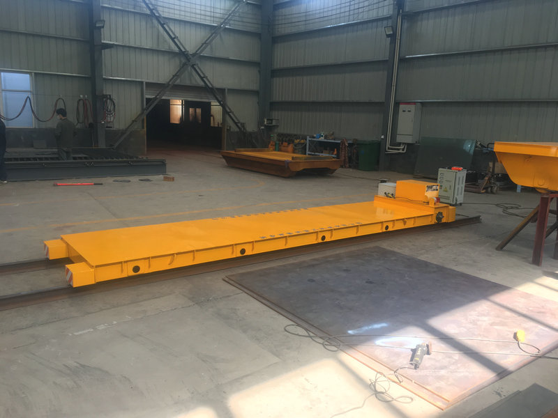Interbay Düşük Voltajlı Demiryolu 5T Coil Transfer Trolley