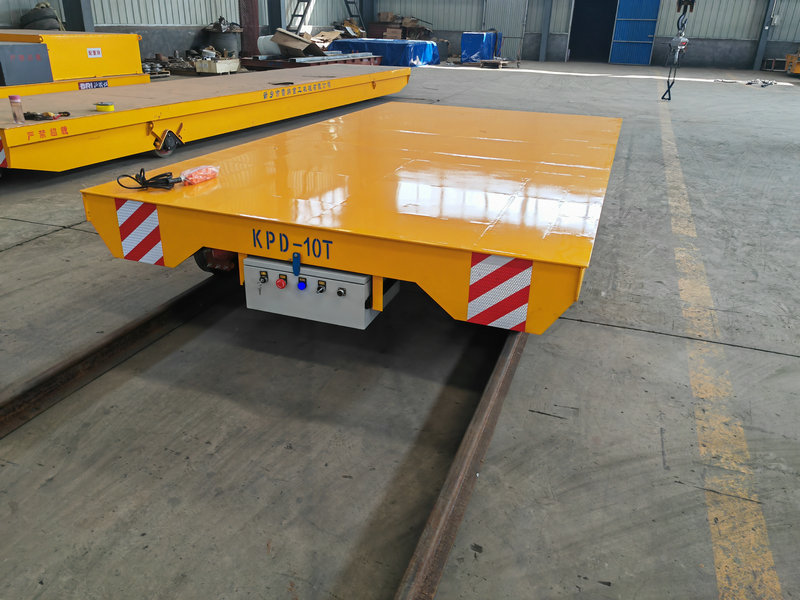 Endüstriyel Taşıma Çözümü Düşük Voltajlı Demiryolu Taşıma Trolley