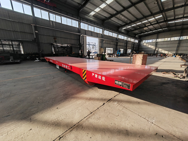 20 Ton Kişiselleştirilmiş Düşük Voltajlı Çelik Demiryolu Transfer Trolley