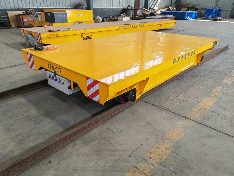 Endüstriyel Taşıma Çözümü Düşük Voltajlı Demiryolu Taşıma Trolley