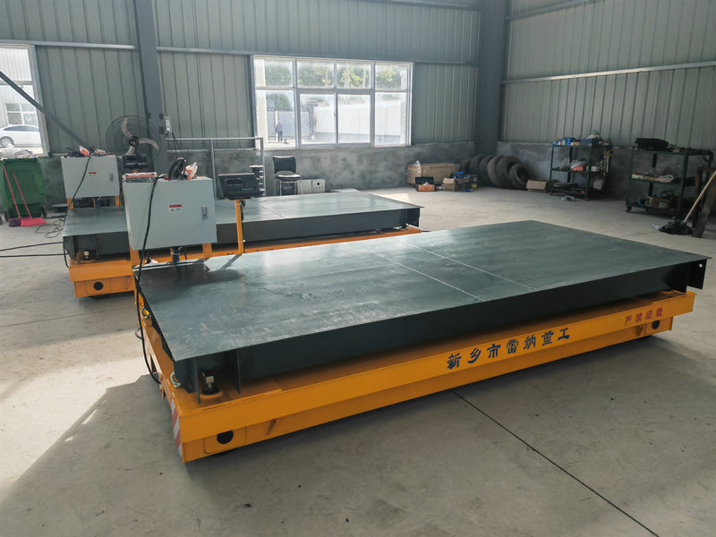 Ağır Malzeme 4 Ton Demiryolu Montajlı Kablo Drum Transfer Trolley