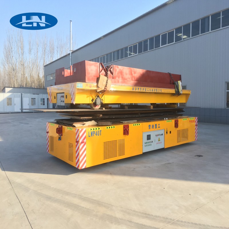 Trackless elektrikli transfer arabası nasıl çalışır